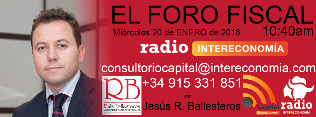 El Foro Fiscal 20 Enero 2016 1024x379