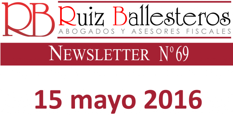 Newsletter nº 69 | 15 de mayo