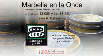 Marbella en la Onda: Actividad económica que genera Marbella y sus claves