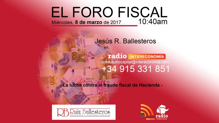 Foro Fiscal: Lucha contra el fraude fiscal de Hacienda