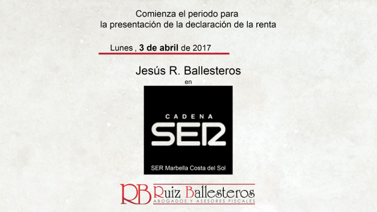 Comienza el periodo para la presentación de la declaración de la renta