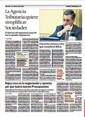 La Agencia Tributaria Quiere Simplificar Sociedades