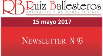 Newsletter nº 93 | 15 de mayo de 2017
