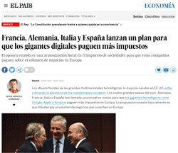 Francia Alemania Italia Y Espa%C3%B1a Lanza Plan Gigantes Paguen Impuestos
