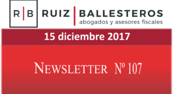Newsletter nº 107 | 15 de diciembre de 2017