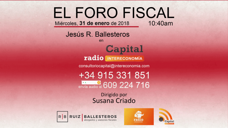 FORO FISCAL | Propuestas fiscales para 2018