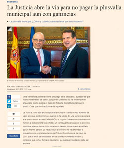 La Justicia Abre La Via Para No Pagar La Plusvalia Municipal Con Ganancias