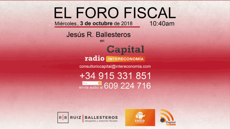 Foro Fiscal 3 de octubre de 2018