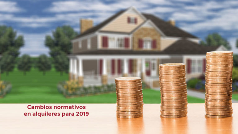 Resumen de los cambios normativos en alquileres para 2019