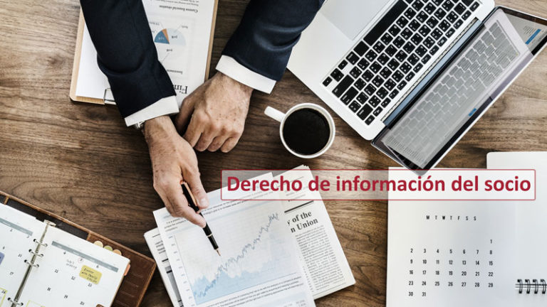 Derecho de información del socio