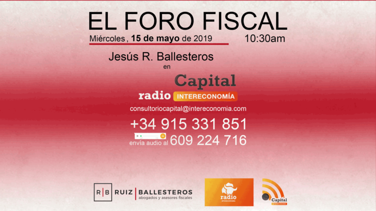 El Foro Fiscal: Mayo 2019