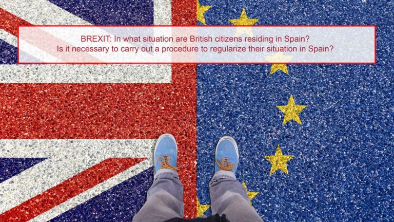 BREXIT: In what situation are British citizens residing in Spain?
