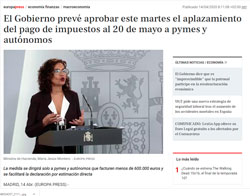 Aplazamiento De Impuestos