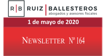 Newsletter nº 164 | 1 de mayo de 2020