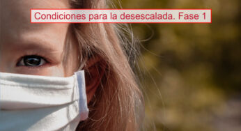 Condiciones para la desescalada: fase 1