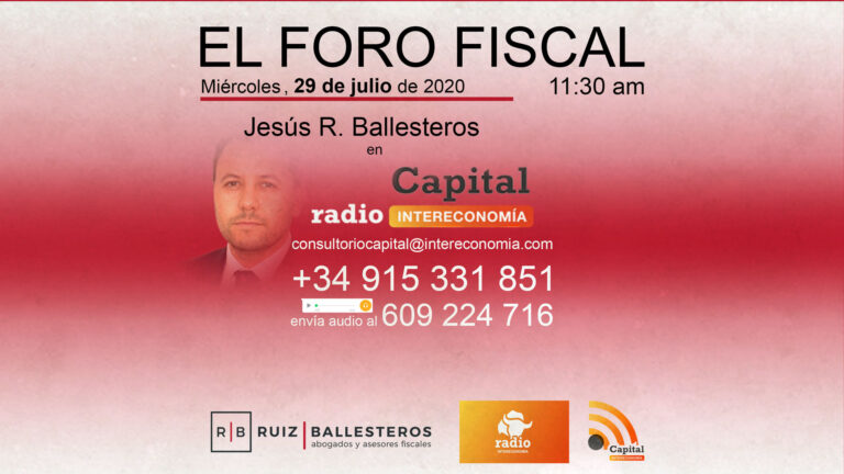 Foro Fiscal – 29 de julio de 2020