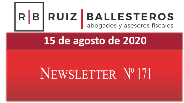 Newsletter nº 171 | 15 de agosto de 2020