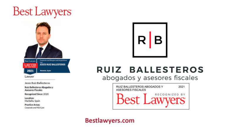 Jesús Ruiz Ballesteros Best Lawyer 2021 en Derecho Societario y Fusiones y Adquisiciones