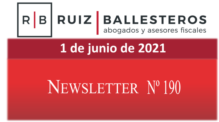 Newsletter nº 190 | 1 de junio de 2021