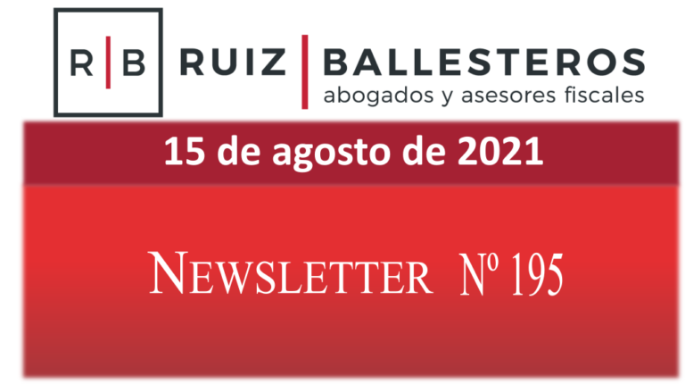 Newsletter nº 195 | 15 de agosto de 2021