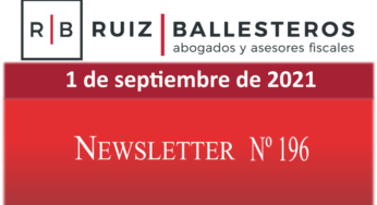 Newsletter nº 196 | 1 de septiembre de 2021