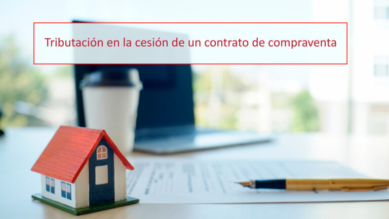 Taxation in the assignment of a sales contract