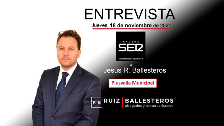 Entrevista en Cadena SER Marbella sobre las Plusvalías Municipales