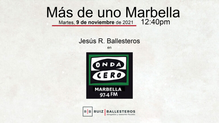 Más de Uno Marbella. Debate sobre la Plusvalía Municipal