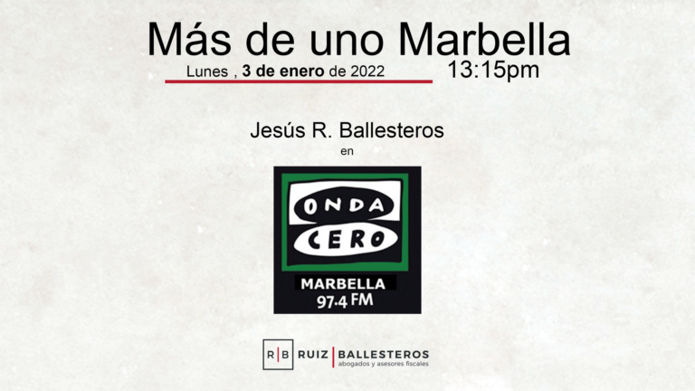 Qué nos depara en la economía de 2022 – Onda Cero Marbella – Más de uno