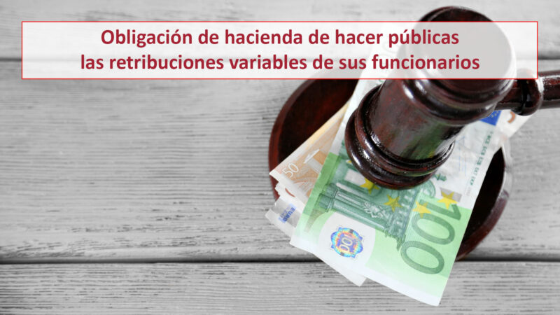 Oblicaciones De Hacer Publicas Las Retribuciones 800x450