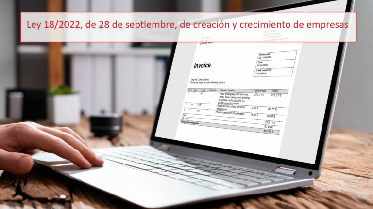 Ley 18/2022, de 28 de septiembre, de creación y crecimiento de empresas