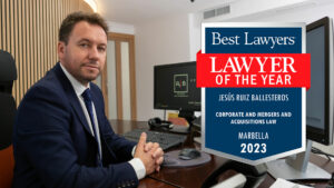 Jesús Ruiz Ballesteros, premio Best Lawyers por tercer año consecutivo en “Corporate and M&A” en Marbella