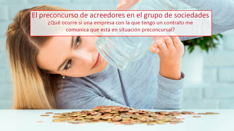 El preconcurso de acreedores en el grupo de sociedades