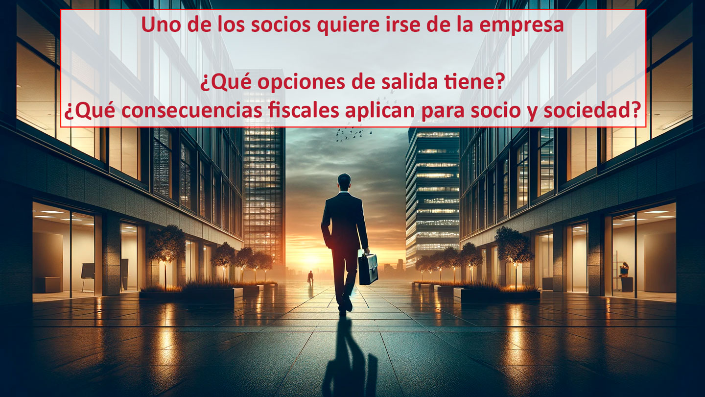 Socio Se Va De La Empresa