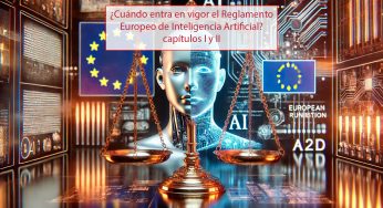 ¿Cuándo entra en vigor el Reglamento Europeo de Inteligencia Artificial? capítulos I y II