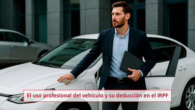 Uso Profesional Vehiculo Deduccion Irpf 400x225 1