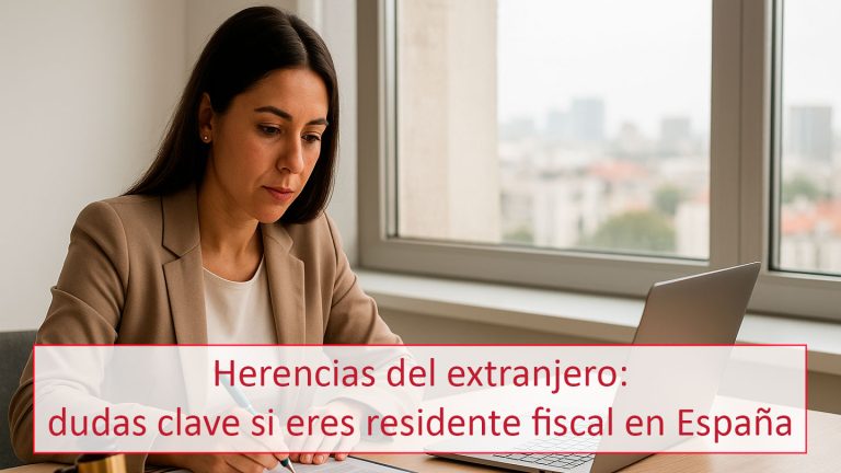 Herencias del extranjero: dudas clave si eres residente fiscal en España