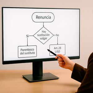 La relación de parentesco del heredero sustituto es crucial para determinar la tributación en el Impuesto sobre Sucesiones.