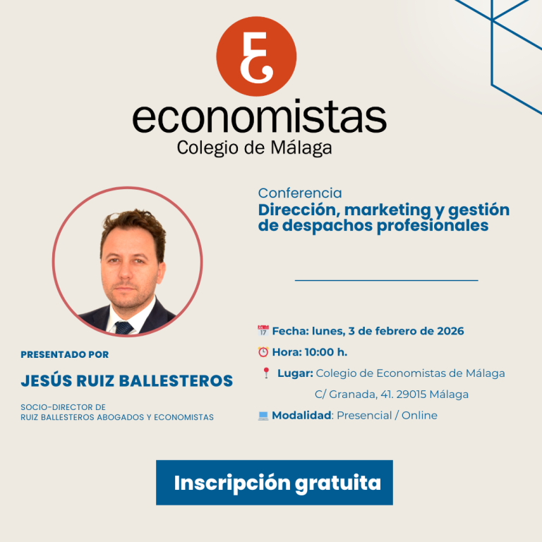 CONFERENCIA: Dirección, marketing y gestión de despachos profesionales