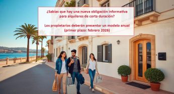 ¿Sabías que hay una nueva obligación informativa para alquileres de corta duración? Los propietarios deberán presentar un modelo anual (primer plazo: febrero 2026)