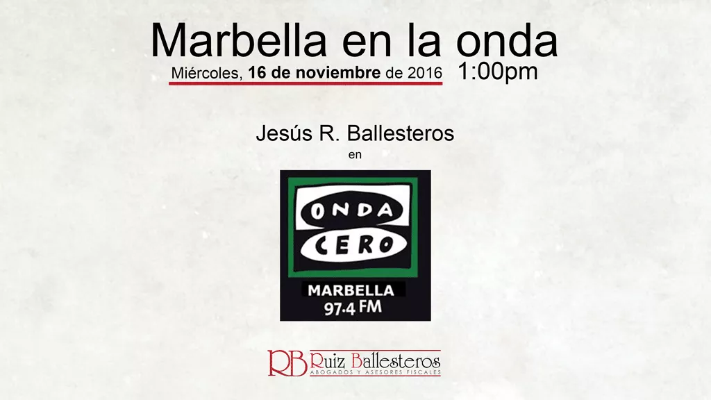 MARBELLA EN LA ONDA 2016 11 16