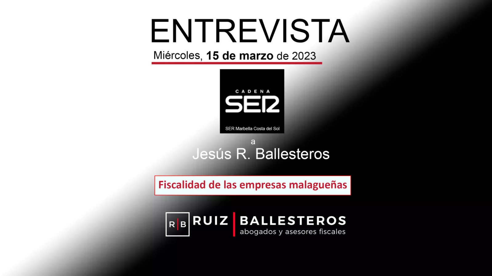 Entrevista En Cadena Ser Marbella 2023 03 15