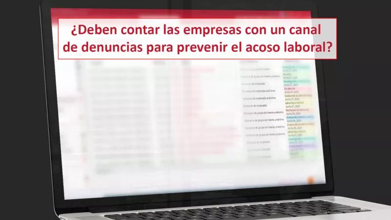 Canal Denuncias Prevenir Acoso Laboral
