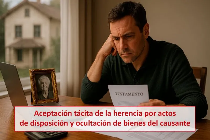 Aceptacion Tacita Herencia