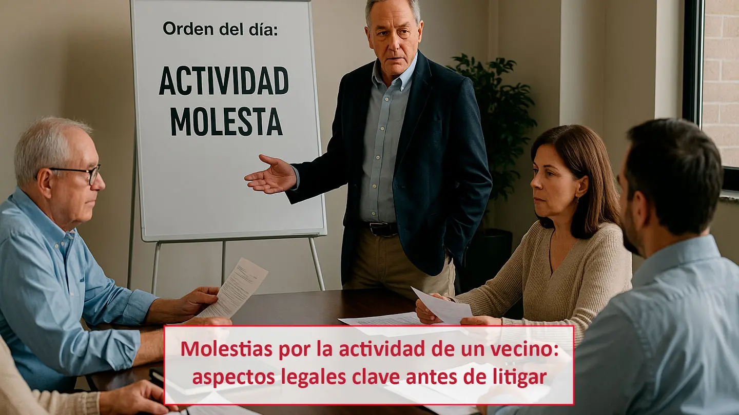 Molestias Actividad Vecino