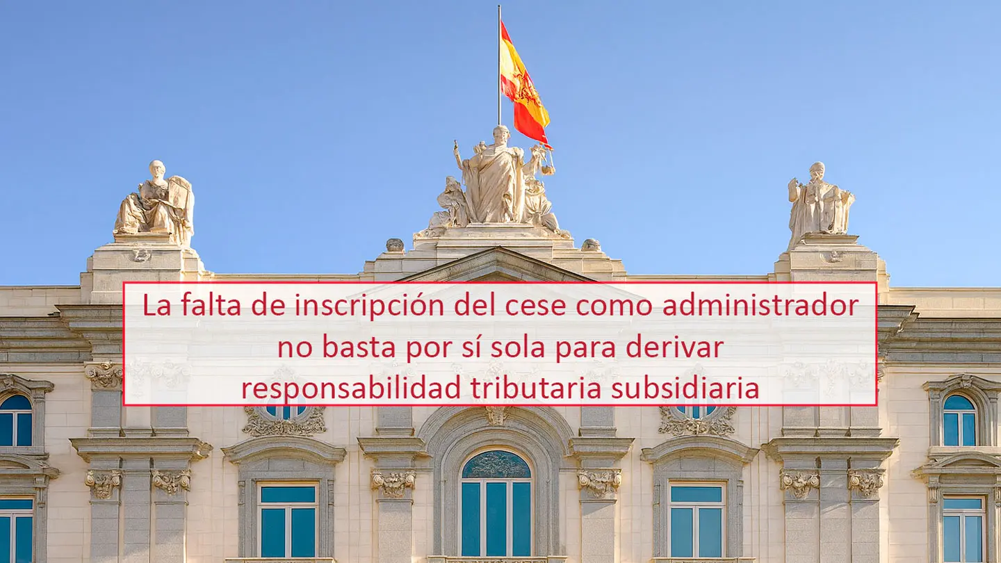 Falta De Inscripicon Cese Administrador